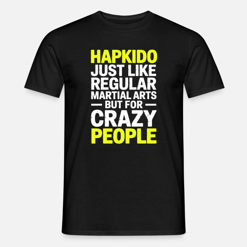 Hapkido Hap Ki Do Geschenke - Männer T-Shirt - Schwarz