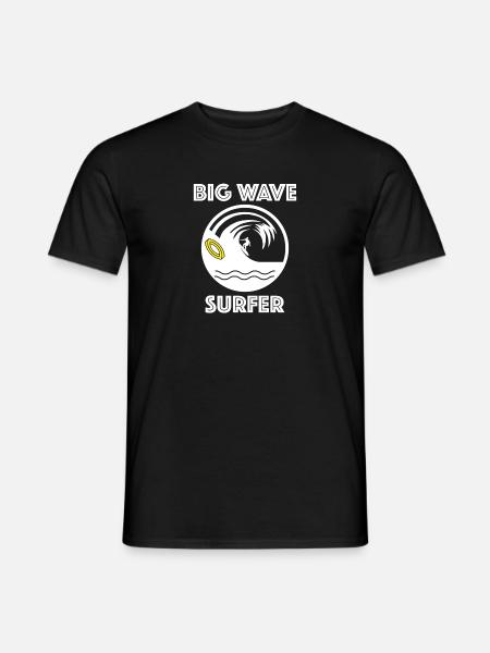 Big Wave Surfer - Men's T-Shirt - black
