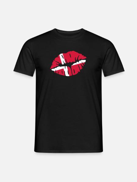 Danemark - T-shirt homme - noir