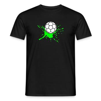 Ball Splash - Men's T-Shirt - black - Front - AI Model Male 178 light (178cm)