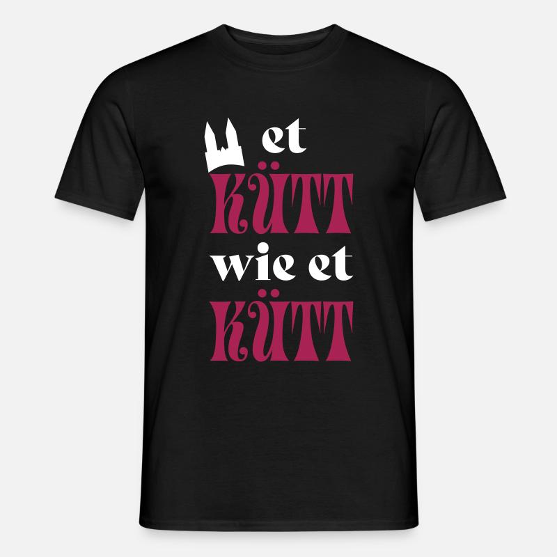 Karneval - Männer T-Shirt - Schwarz