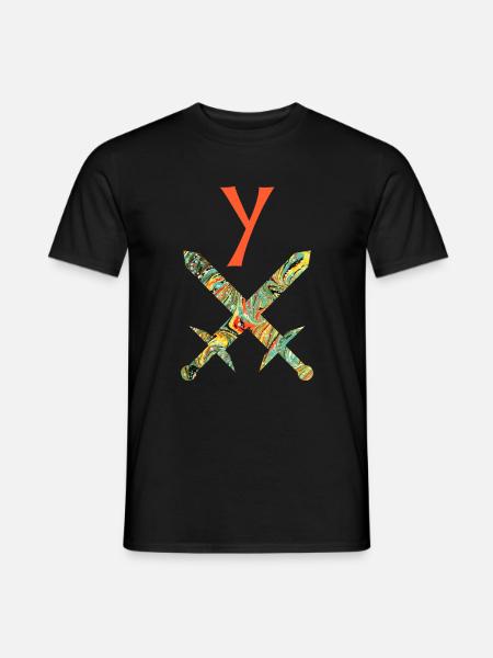Épées croisées E 200 y - T-shirt homme - noir