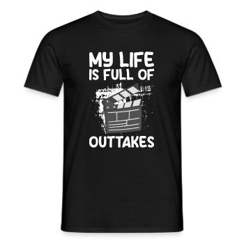 Actor Drama Director Musical - Men's T-Shirt - black - Front - AI Model Male 178 light (178cm)
