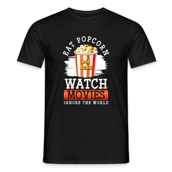 Filmliebhaber Regie Festival - Männer T-Shirt - Schwarz - Vorne - AI Model Male 178 light (178cm)
