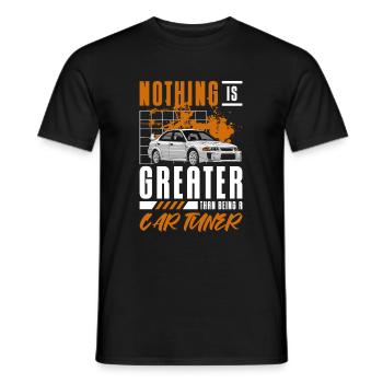 Tuner Autofahrer Rennwagen - Männer T-Shirt - Schwarz - Vorne - AI Model Male 178 light (178cm)