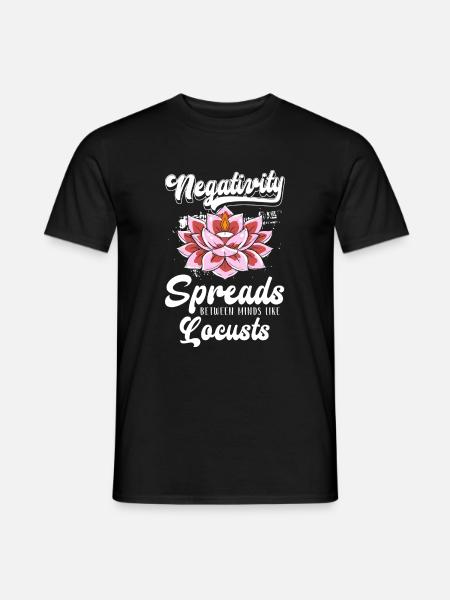 Relaxation Peace Spiritual - Men's T-Shirt - black