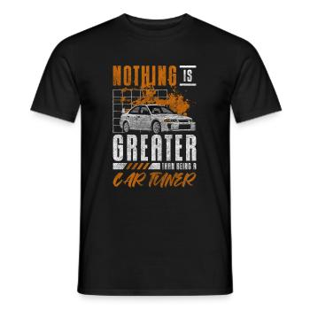 Tuning motorsport garage - Männer T-Shirt - Schwarz - Vorne - AI Model Male 178 light (178cm)