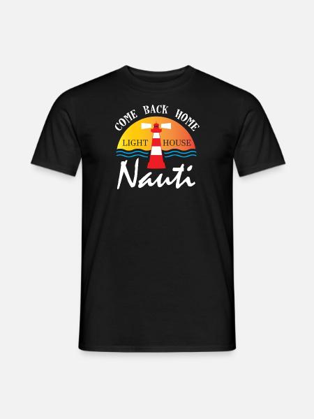 Lighthouse Nautica - Men's T-Shirt - black