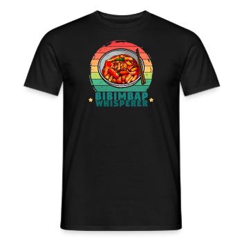 Bibimbap Rice Gerischt Korean Cuisine Saying - Men's T-Shirt - black - Front - AI Model Male 178 light (178cm)