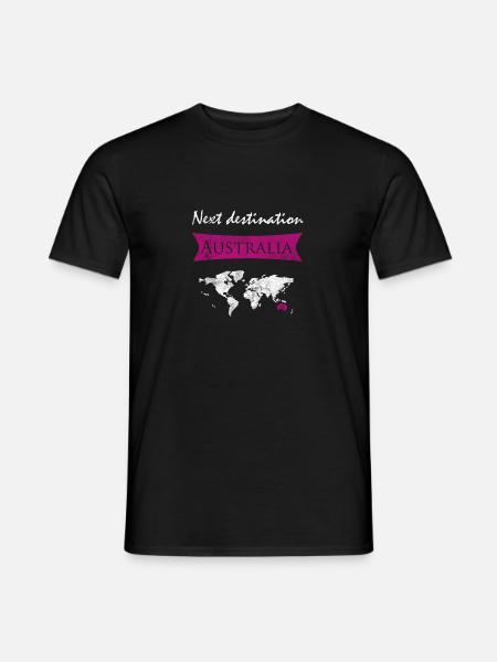 Australia - Men's T-Shirt - black