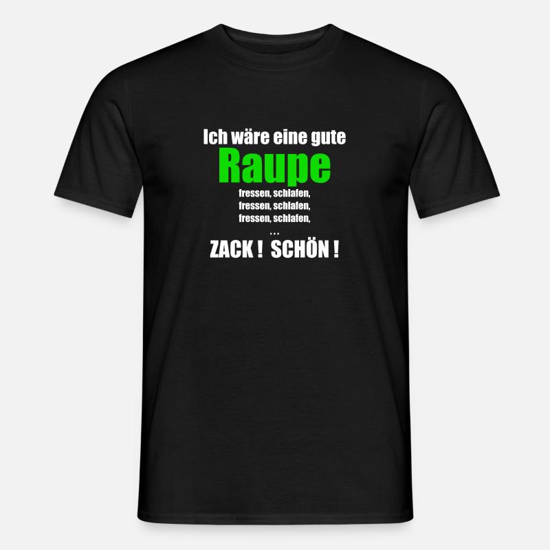 Raupe - Männer T-Shirt - undefined