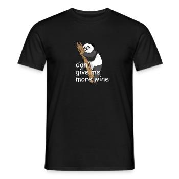 Lustige Tiere - Männer T-Shirt - Schwarz - Vorne - AI Model Male 178 light (178cm)