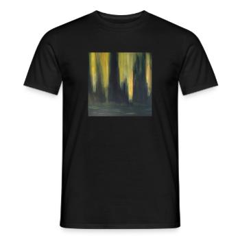 Polarlichter - Männer T-Shirt - Schwarz - Vorne - AI Model Male 178 light (178cm)