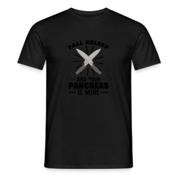 Diabète de type 1 drôle Diabète diabétique Idée cadeau - T-shirt homme - noir - Devant - AI Model Male 178 light (178cm)