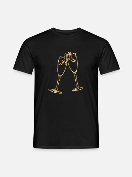 Glasses Gift - Men's T-Shirt - black