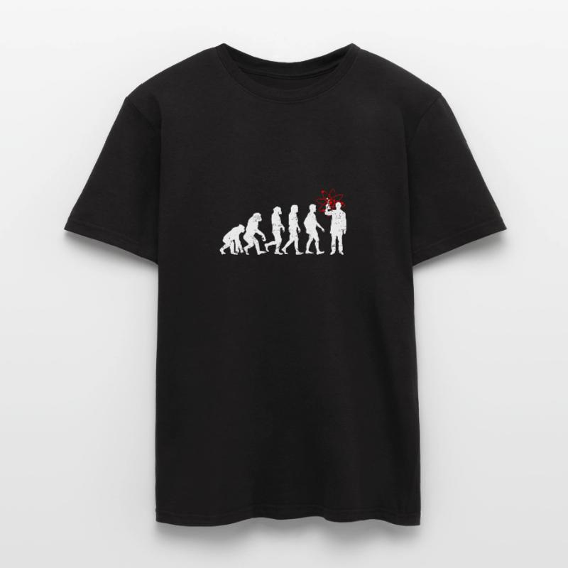 Physiciens profession d'évolution, l'emploi, la physique, la science, T-shirt homme