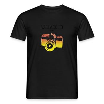 Caméra Valladolid Espagne - T-shirt homme - noir - Devant - AI Model Male 178 light (178cm)