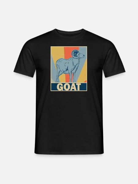 goat - Men's T-Shirt - black