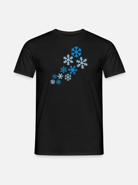 Neige - T-shirt homme - noir