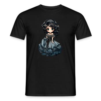 Dollie Gothique - T-shirt homme - noir - Devant - AI Model Male 178 light (178cm)