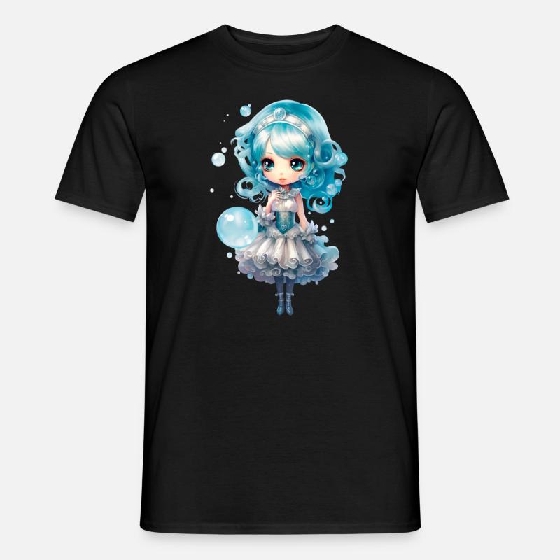 Dollie Bubble - Männer T-Shirt - Schwarz