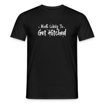 Bachelorette Fiesta Vegas Trip Gang Gruppe - Männer T-Shirt - Schwarz - Vorne - AI Model Male 178 light (178cm)