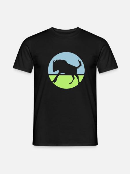 Gnu - T-shirt homme - noir