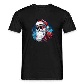 Frohe Weihnachten - Männer T-Shirt - Schwarz - Vorne - AI Model Male 178 light (178cm)