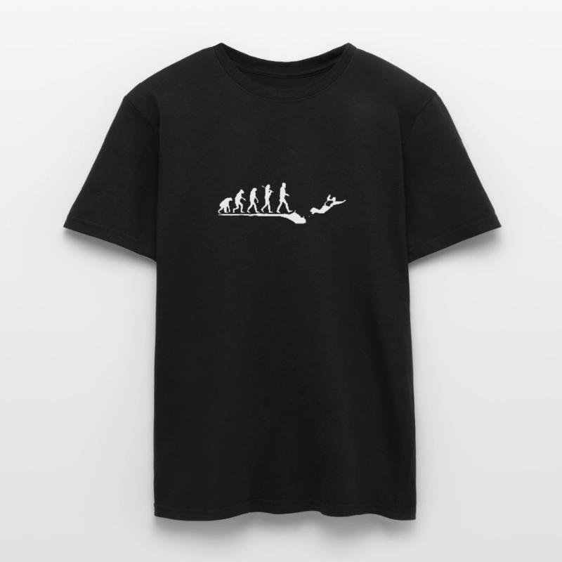 Base jumping B.A.S.E. Objektsprung Objektspringen Männer T-Shirt