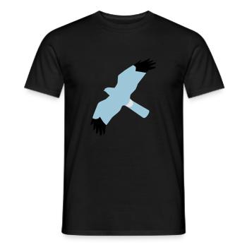 BAWC HHD Splat Design v3F - Men's T-Shirt - black - Front - AI Model Male 178 light (178cm)