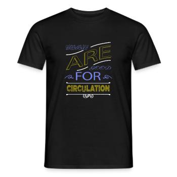 mignon guêpe beauté cadeau cruauté obèse - T-shirt homme - noir - Devant - AI Model Male 178 light (178cm)