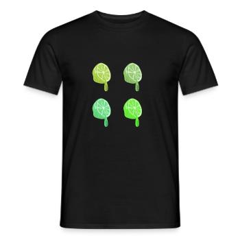Limes - Men's T-Shirt - black - Front - AI Model Male 178 light (178cm)