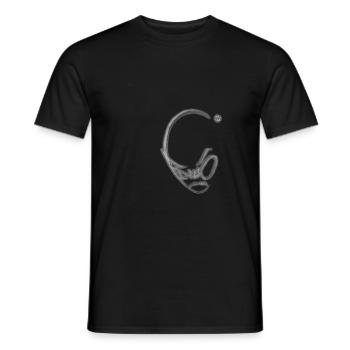 TCHÒ Metal - Men's T-Shirt - black - Front - AI Model Male 178 light (178cm)
