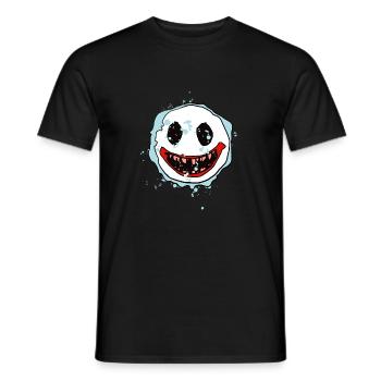 Halloween maske - Männer T-Shirt - Schwarz - Vorne - AI Model Male 178 light (178cm)
