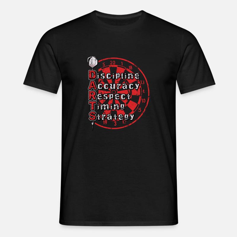 Dart færdigheder - T-shirt til herrer - sort