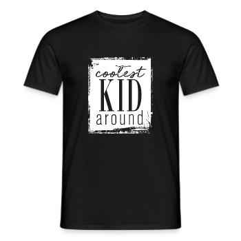 Coolest Kid around - Männer T-Shirt - Schwarz - Vorne - AI Model Male 178 light (178cm)