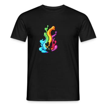 Fairy Wing Fairy Fairy - Men's T-Shirt - black - Front - AI Model Male 178 light (178cm)
