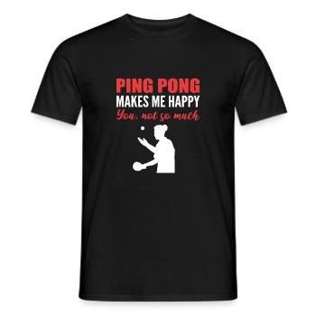 Nicht so viel Joker oder Komiker Geschenk - Männer T-Shirt - Schwarz - Vorne - AI Model Male 178 light (178cm)