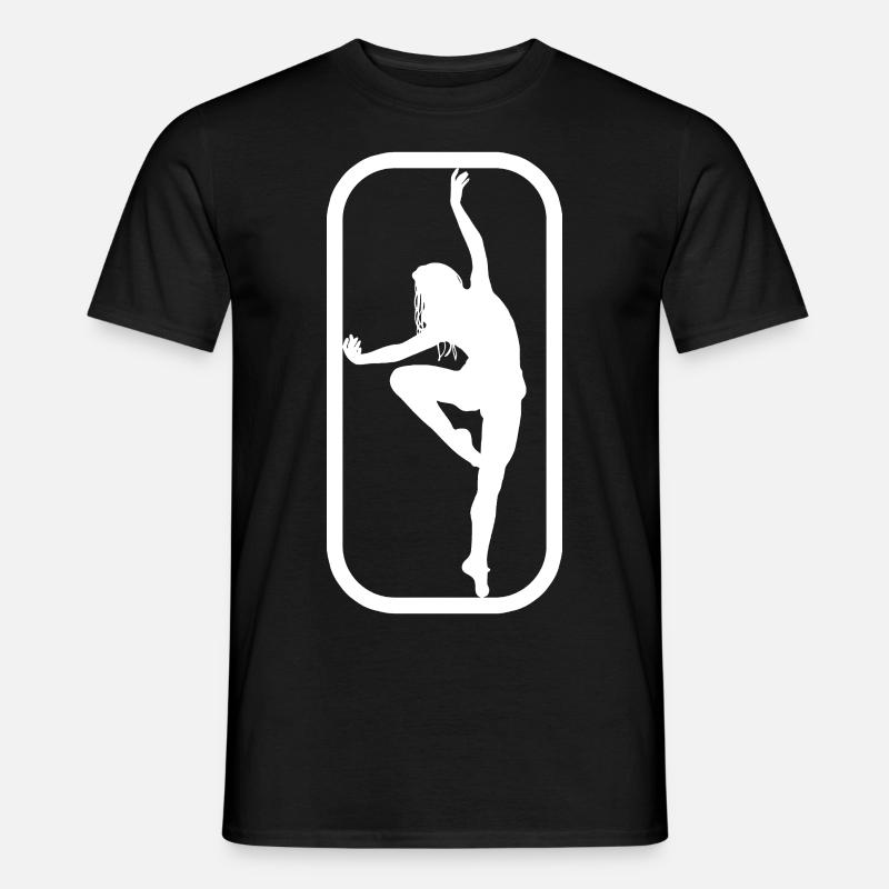 tänzerin - Männer T-Shirt - Schwarz