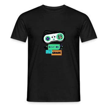 Game on Fifth Grade - First Day of 5th Grade Back - T-shirt homme - noir - Devant - AI Model Male 178 light (178cm)