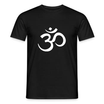 Om - T-shirt homme - noir - Devant - AI Model Male 178 light (178cm)