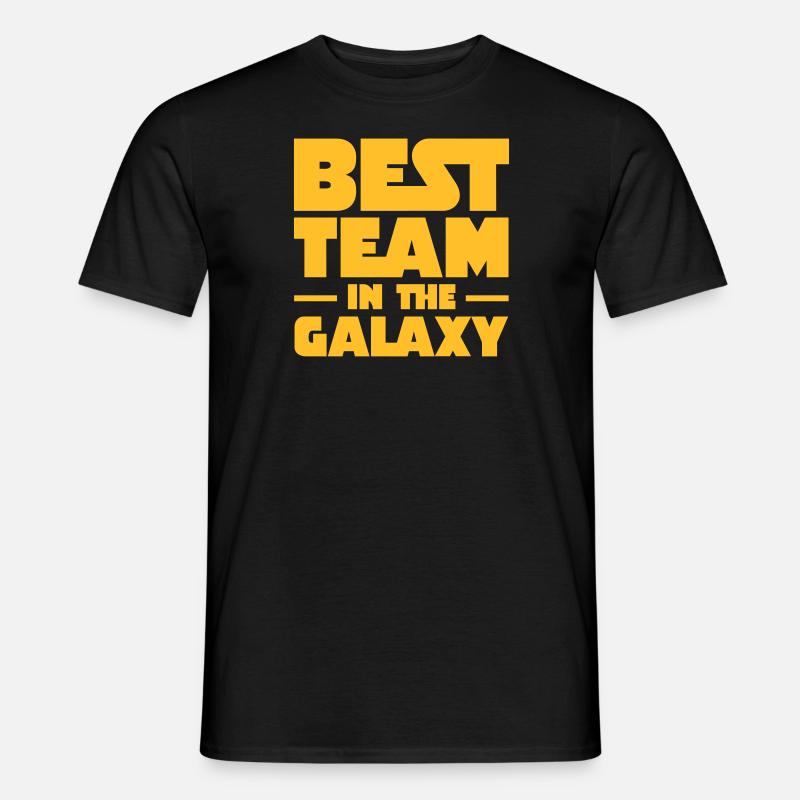 Best Team In The Galaxy - Männer T-Shirt - Schwarz