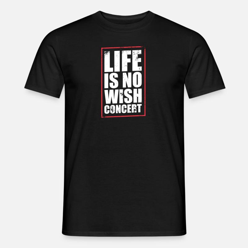 Denglisch Spruch - Männer T-Shirt - Schwarz