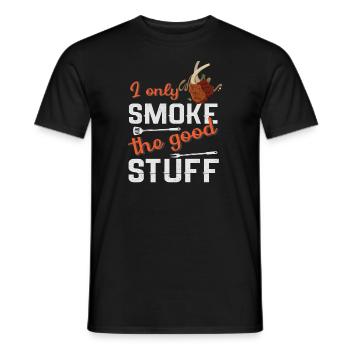 Lustiger Grill-Spruch I Grillen Motiv - Männer T-Shirt - Schwarz - Vorne - AI Model Male 178 light (178cm)