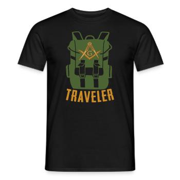 Masonic Freemasonry Fraternal - Männer T-Shirt - Schwarz - Vorne - AI Model Male 178 light (178cm)