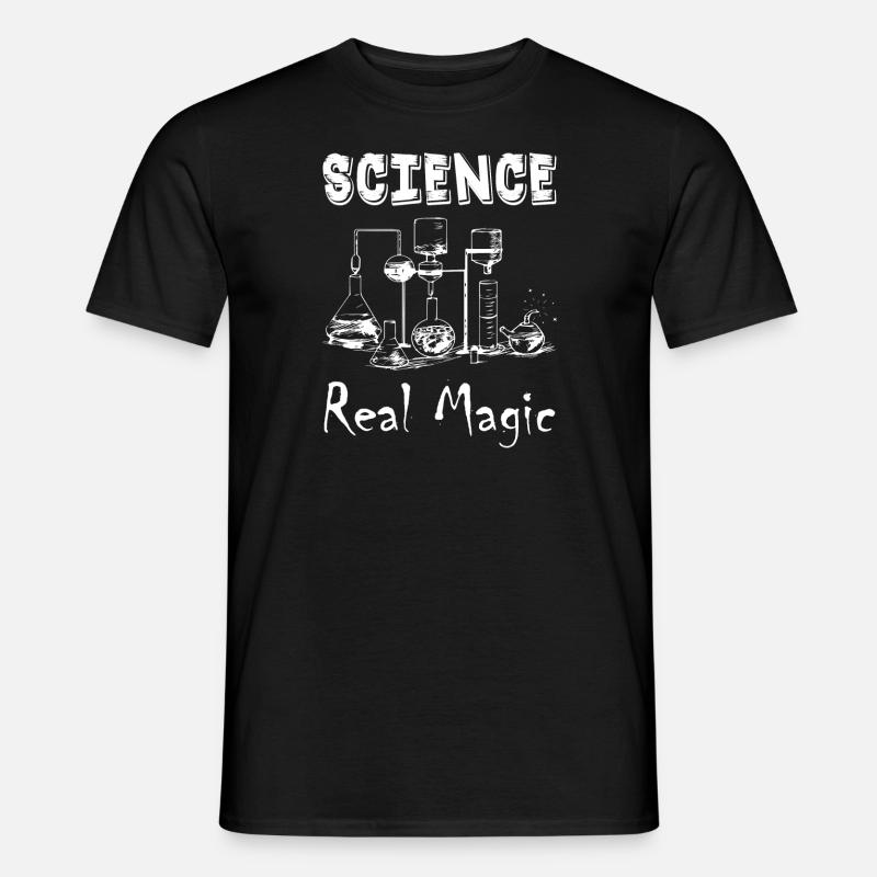 Science Real Magic - Men’s T-shirt - black