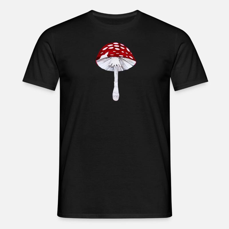 Toadstool I En lycka till gåva - T-shirt herr - svart