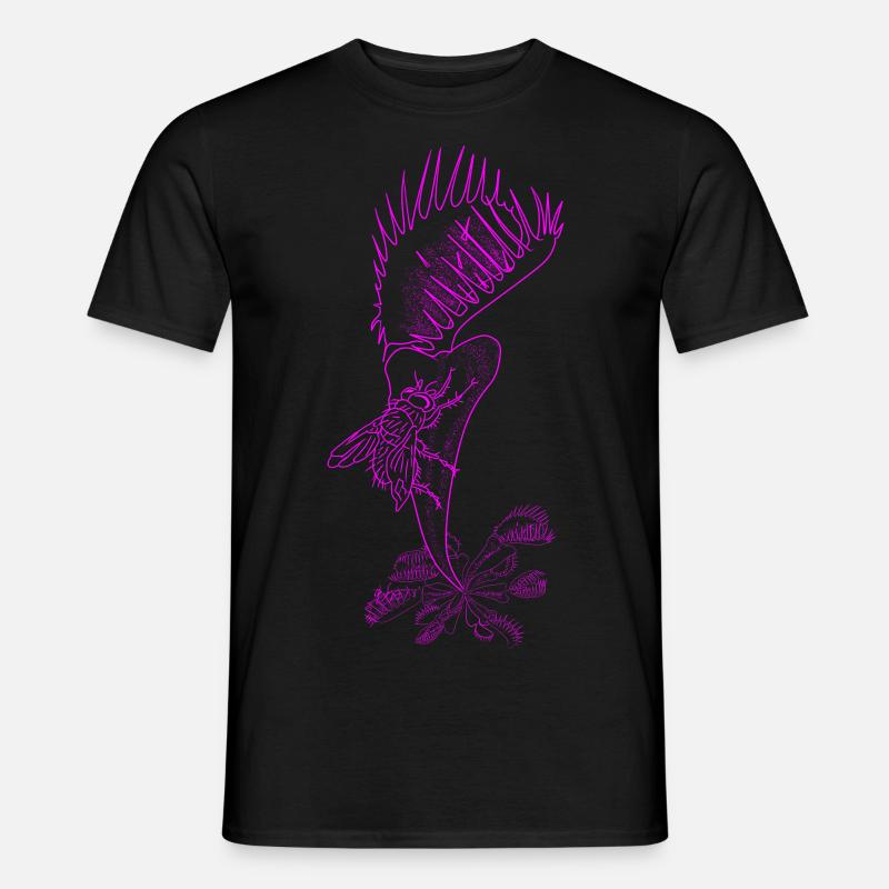 The Pink Venus Flytrap - Männer T-Shirt - Schwarz