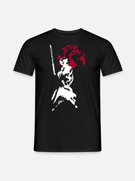 Kendo Japan - Männer T-Shirt - Schwarz