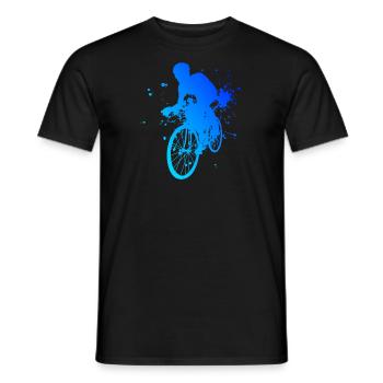 Vélo de route Hommes Cyclisme sur route Cyclisme sur route - T-shirt homme - noir - Devant - AI Model Male 178 light (178cm)
